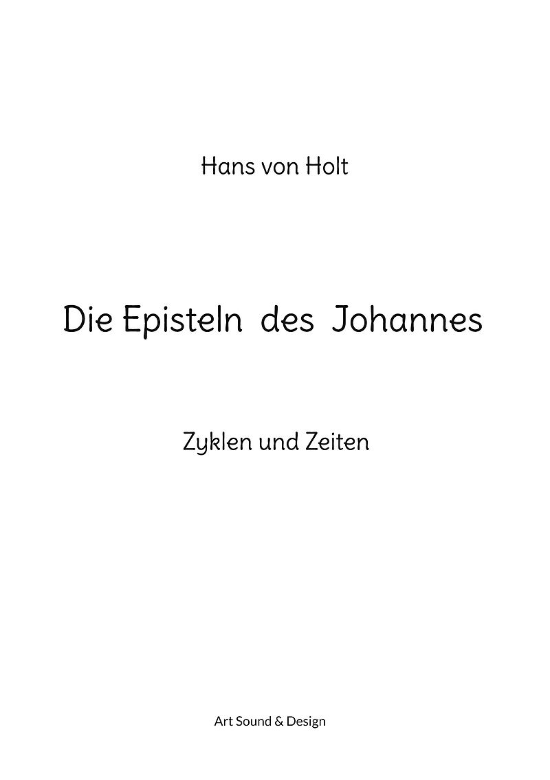 Die Episteln des Johannes