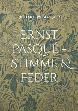 E-Book (pdf) Ernst Pasqué - Stimme & Feder von Richard Weber-Laux