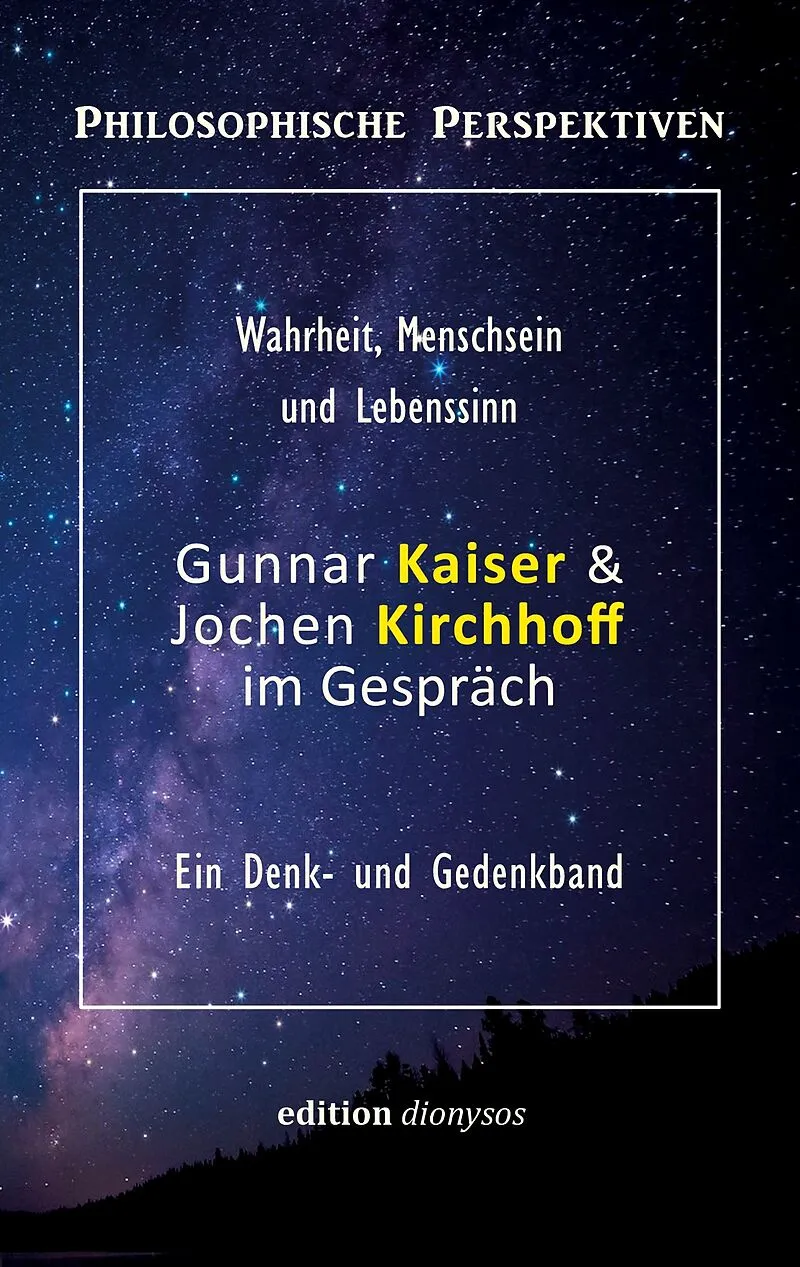 Gunnar Kaiser & Jochen Kirchhoff im Gespräch