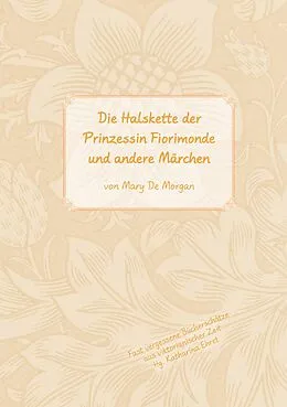 E-Book (epub) Die Halskette der Prinzessin Fiorimonde von Mary De Morgan