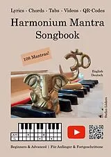 Kartonierter Einband Harmonium Mantra Songbook von Stefan Lüders