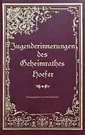E-Book (epub) Jugenderinnerungen des Geheimrathes Hoefer von Otto Hoefer