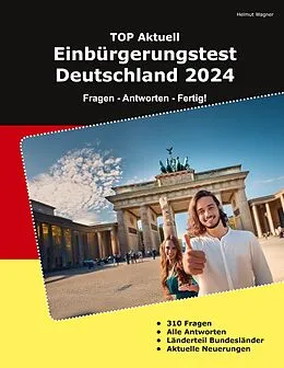 E-Book (epub) Einbürgerungstest Deutschland 2024 von Helmut Wagner