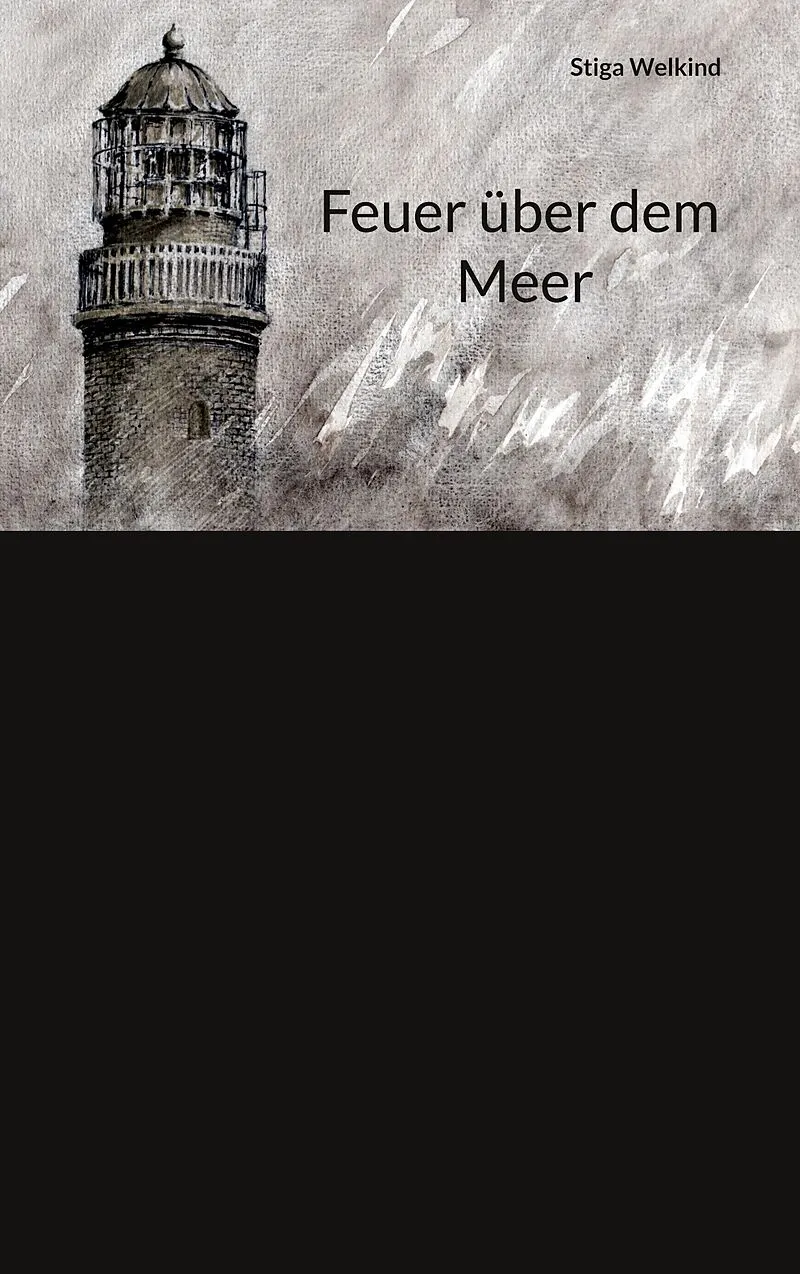 Feuer über dem Meer