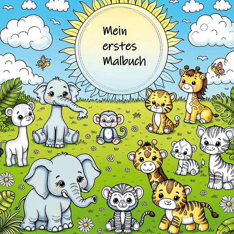 Mein erstes Malbuch