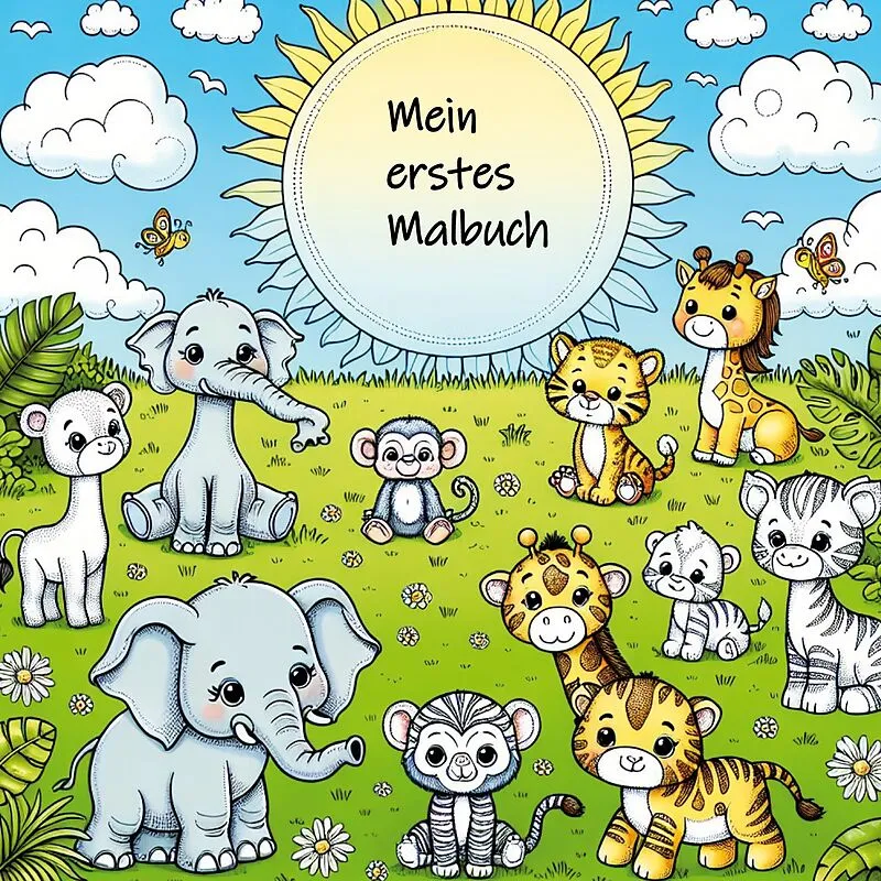 Mein erstes Malbuch