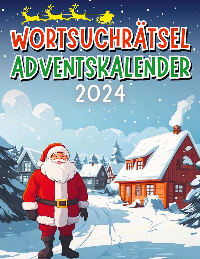 Wortsuchrätsel Adventskalender 2024