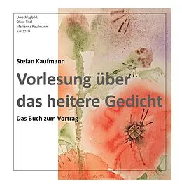 E-Book (epub) Vorlesung über das heitere Gedicht von Stefan Kaufmann