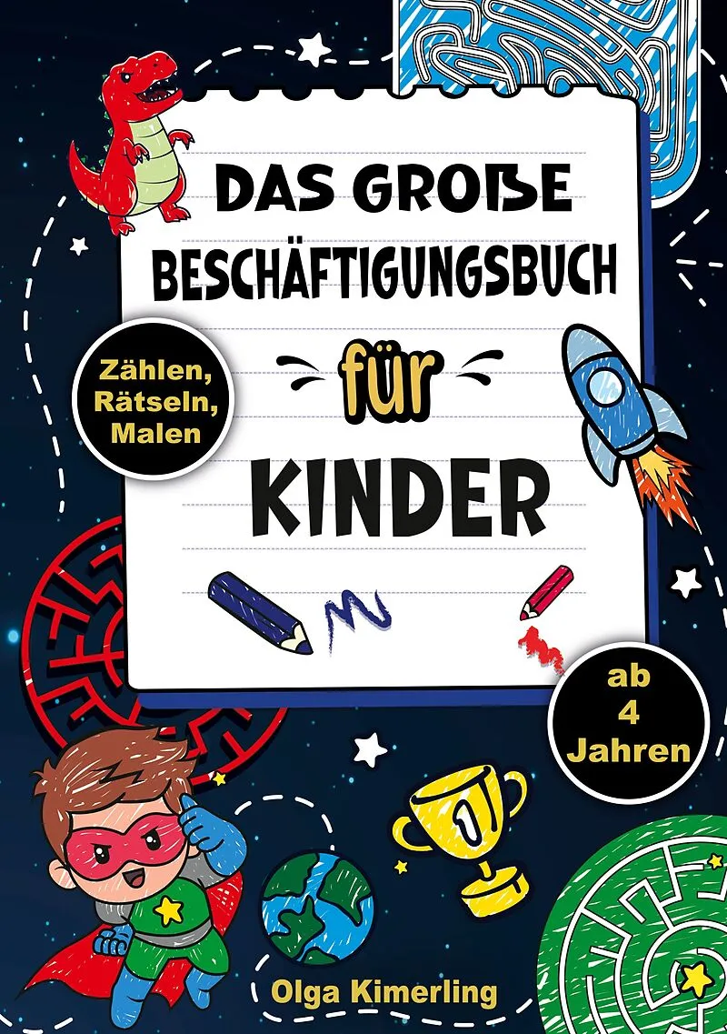 Beschäftigungsbuch für Kinder