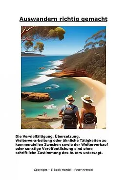 E-Book (epub) Auswandern richtig gemacht von Peter Krendel