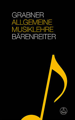 Kartonierter Einband Allgemeine Musiklehre von Hermann Grabner