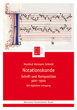 Kartonierter Einband Notationskunde von Manfred Hermann Schmid