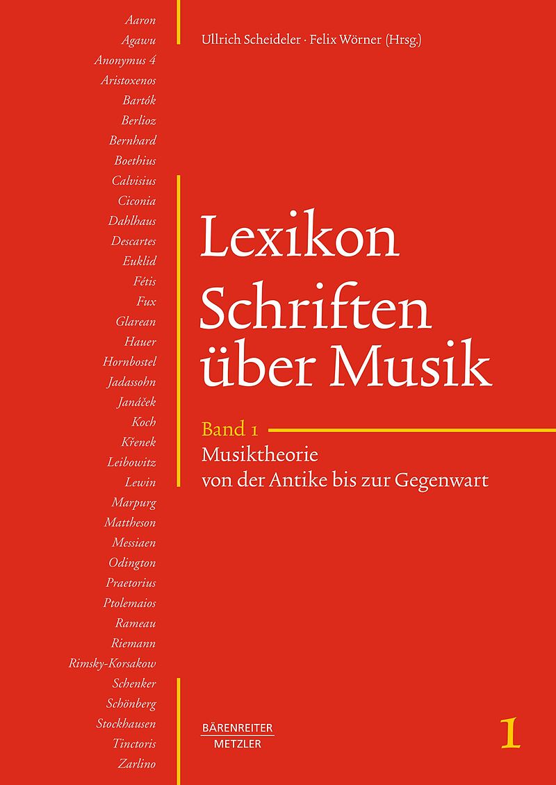 Lexikon Schriften über Musik