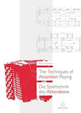 E-Book (pdf) The Techniques of Accordion Playing / Die Spieltechnik des Akkordeons von Bettina Buchmann