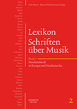 E-Book (pdf) Lexikon Schriften über Musik, Band 2: Musikästhetik in Europa und Nordamerika von 