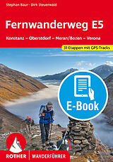 E-Book (epub) Fernwanderweg E5 (E-Book) von Stephan Baur, Dirk Steuerwald