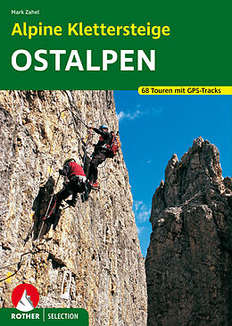 Kartonierter Einband Alpine Klettersteige Ostalpen von Mark Zahel