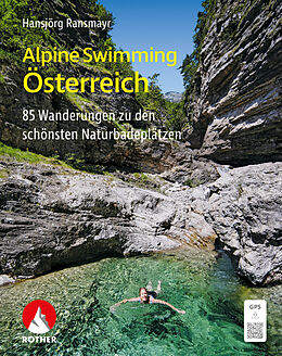 Kartonierter Einband Alpine Swimming Österreich von Hansjörg Ransmayr