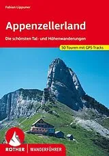 Kartonierter Einband ROTHER Wanderführer Appenzellerland von Fabian Lippuner