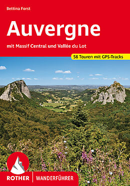 Kartonierter Einband Auvergne von Bettina Forst
