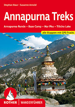 Kartonierter Einband Annapurna Treks von Stephan Baur, Susanne Arnold