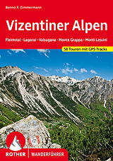 Kartonierter Einband Vizentiner Alpen von Benno F. Zimmermann