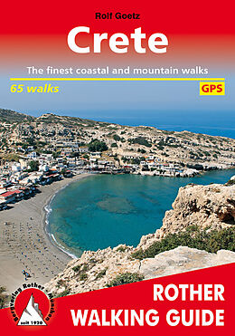 Couverture cartonnée Crete (Walking Guide) de Rolf Goetz