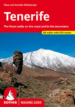 Couverture cartonnée Tenerife (Walking Guide) de Klaus Wolfsperger, Annette Wolfsperger