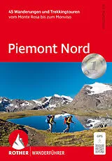 Kartonierter Einband ROTHER Wanderführer Piemont Nord von Iris Kürschner