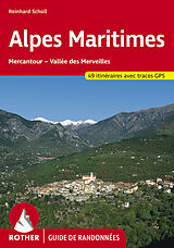 Couverture cartonnée Alpes Maritimes (français) de Scholl Reinhard