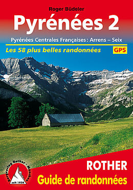 Couverture cartonnée Pyrénées 2 (Guide de randonnées) de Roger Büdeler