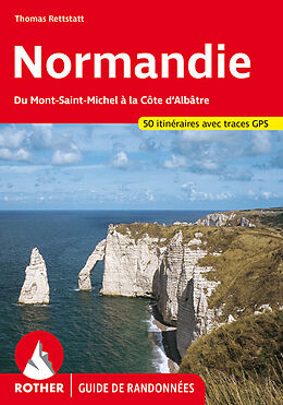 Couverture cartonnée Normandie (Guide de randonnées) de Thomas Rettstatt