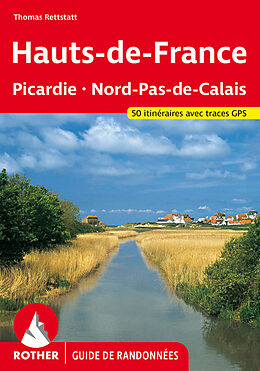 Couverture cartonnée Hauts-de-France (Guide de randonnées) de Thomas Rettstatt