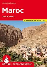 Kartonierter Einband Maroc (Rother Guide de randonnées) von Michael Wellhausen