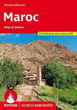 Couverture cartonnée Maroc (Rother Guide de randonnées) de Michael Wellhausen