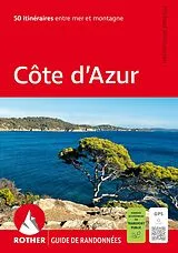 Kartonierter Einband Côte d'Azur (Rother Guide de randonnées) von Michael Wellhausen