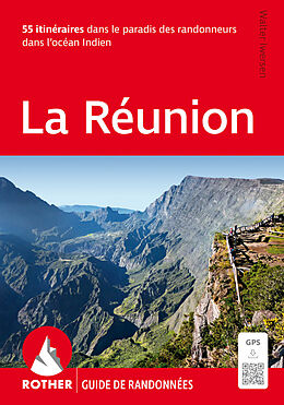 Couverture cartonnée La Réunion (Guide de randonnées) de Walter Iwersen