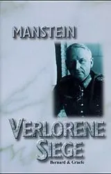 Fester Einband Verlorene Siege von Erich von Manstein