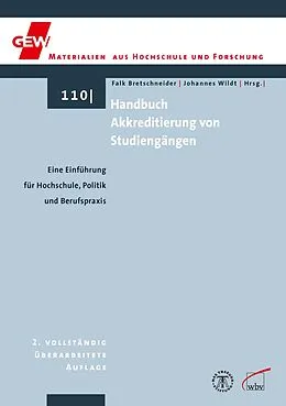 E-Book (pdf) Handbuch Akkreditierung von Studiengängen von Falk Bretschneider, Johannes Wildt