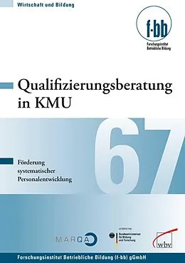 E-Book (pdf) Qualifizierungsberatung in KMU von Forschungsinstitut Betriebliche Bildung (f-bb) gGmbH