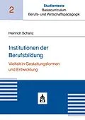 E-Book (pdf) Institutionen der Berufsbildung von Heinrich Schanz