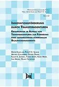E-Book (pdf) Innovationsförderung durch Transferagenturen von Helmut Schröder, Ilka Menke, Karin Meier