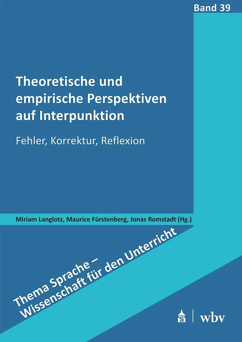Theoretische und empirische Perspektiven auf Interpunktion