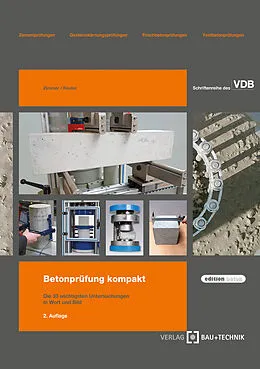 E-Book (pdf) Betonprüfung Kompakt von Uwe P. Zimmer, Hans-Heinrich Reuter