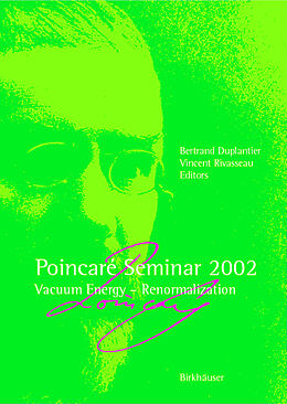 Couverture cartonnée Poincaré Seminar 2002 de 