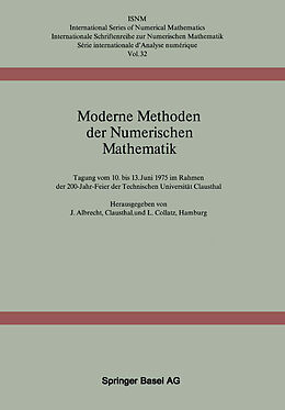 Kartonierter Einband Moderne Methoden der Numerischen Mathematik von J. Albrecht, L. Collatz