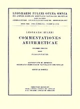  Commentationes arithmeticae 2nd part von Leonhard Euler