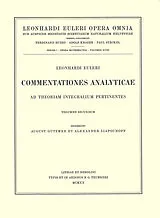  Commentationes analyticae ad theoriam integralium pertinentes 2nd part von Leonhard Euler
