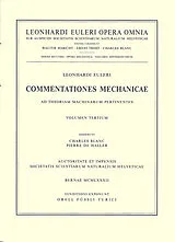 Fester Einband Commentationes mechanicae et astronomicae ad scientiam navalem pertinentes 2nd part von Leonhard Euler