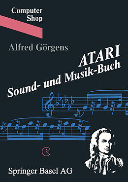 Kartonierter Einband ATARI Sound- und Musik-Buch von GÖRGENS